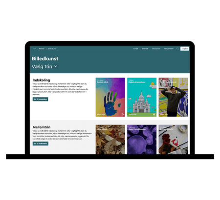 Billedkunstportalen teaser
