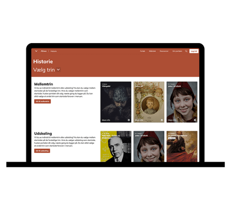 Historieportalen - digitale liste 