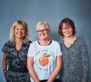 Billede af de tre forfattere