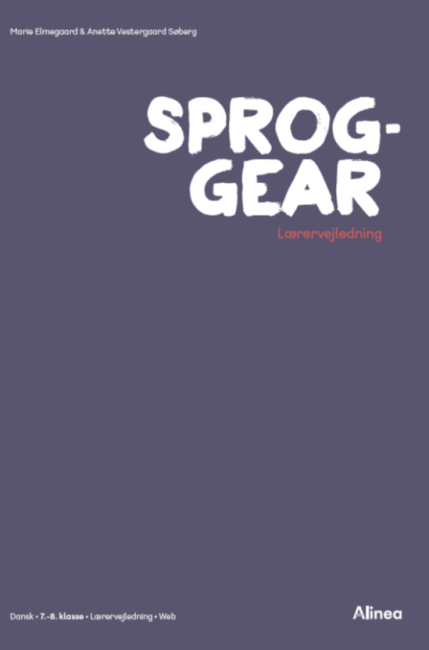 Sproggear 7.-8., Lærervejledning/Web