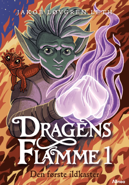 Den første ildkaster, Dragens flamme 1, Rød læseklub