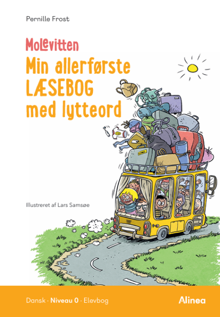 Molevitten, 0. kl., Min allerførste læsebog med lytteord