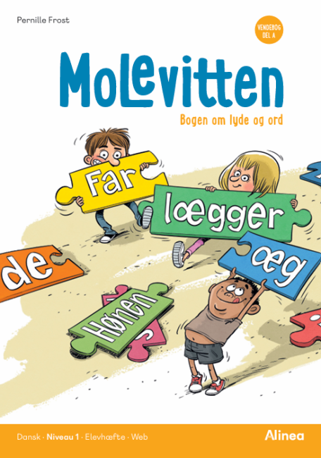 Molevitten, 1. kl., Bogen om lyde og ord, Elevhæfte/Web