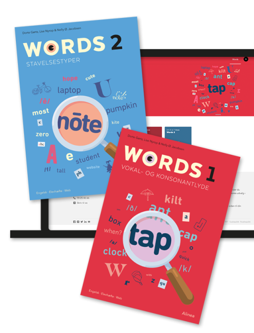 Words listevisning hover